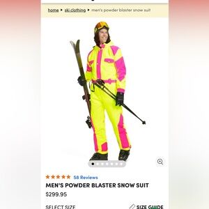 Tipsy Elves Neon Pink and Yellow Jumpsuit